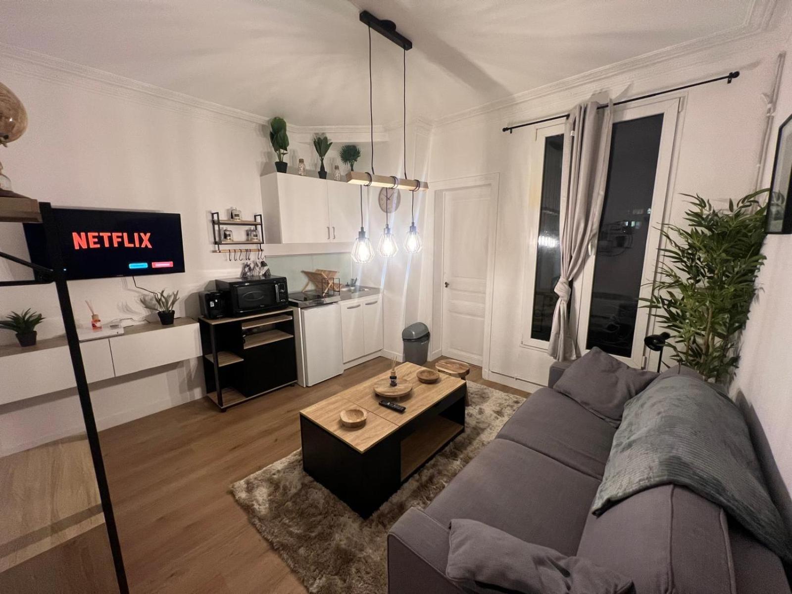 Studio Cosy Aux Portes De Paris - 2Pax Saint-Ouen  Luaran gambar
